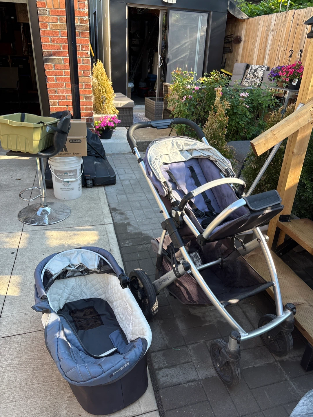 UPPAbaby Stroller Bassinet and Seat