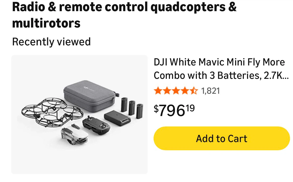 DJI Mavic Mini 1 Fly More Combo