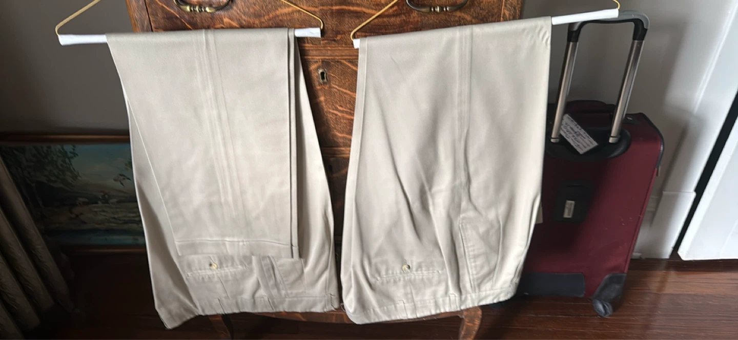 Men's Tan Khaki Pants 36X32 (dry cleaned)