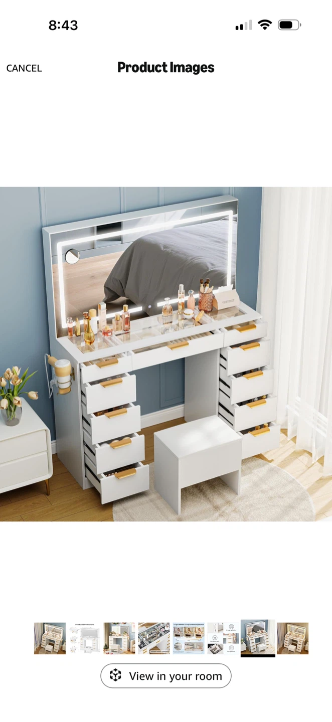 Vanity with large storage - photo 5
