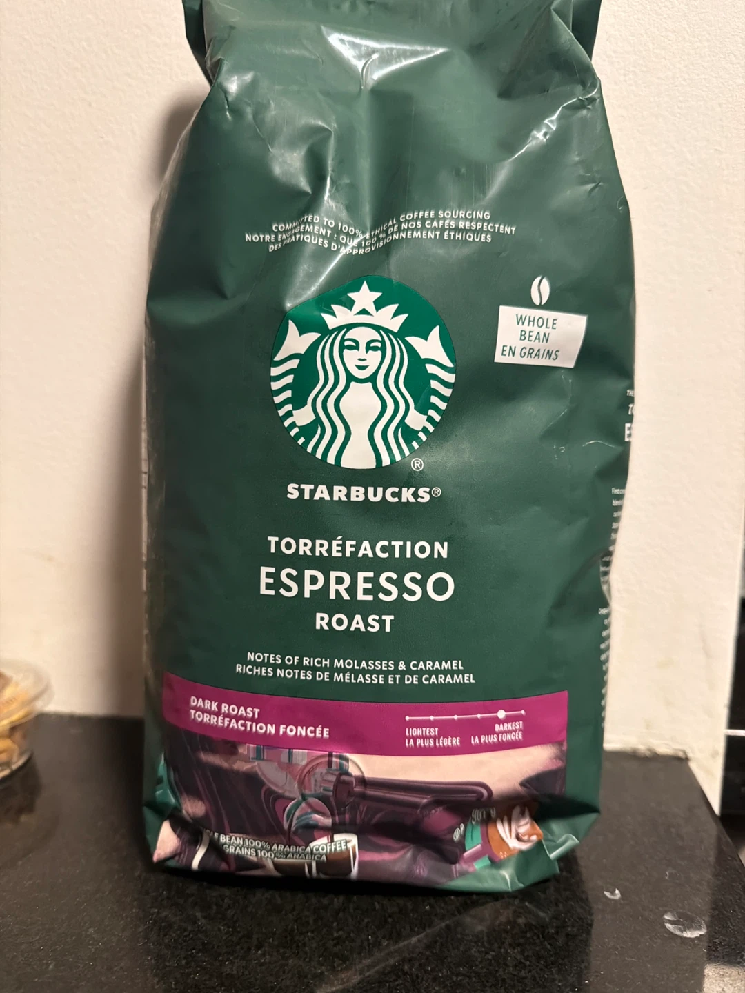 Starbucks Torréfaction Espresso Roast Whole Bean Coffee - photo 2