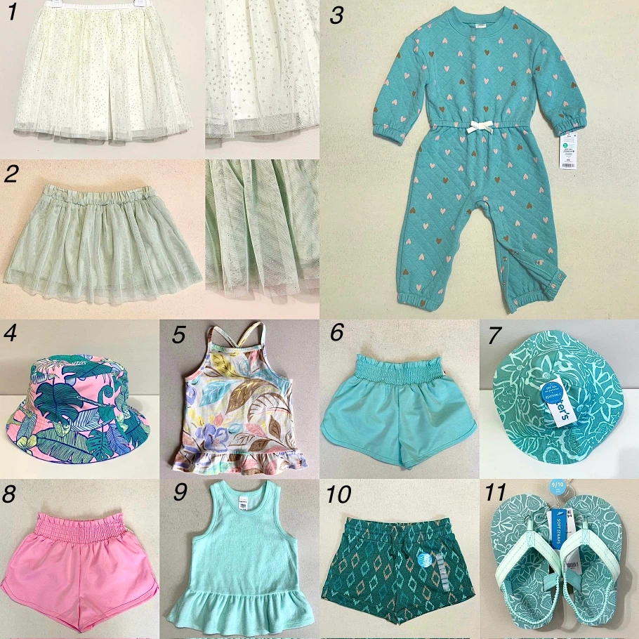 Kids Clothes Girls Size 12-18 Months 2T-7 🆕 4 Pieces for $25