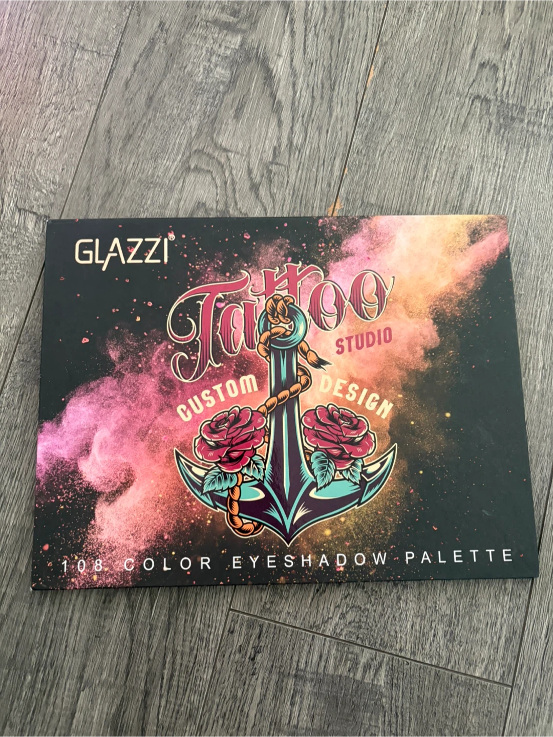 108 color eyeshadow palette