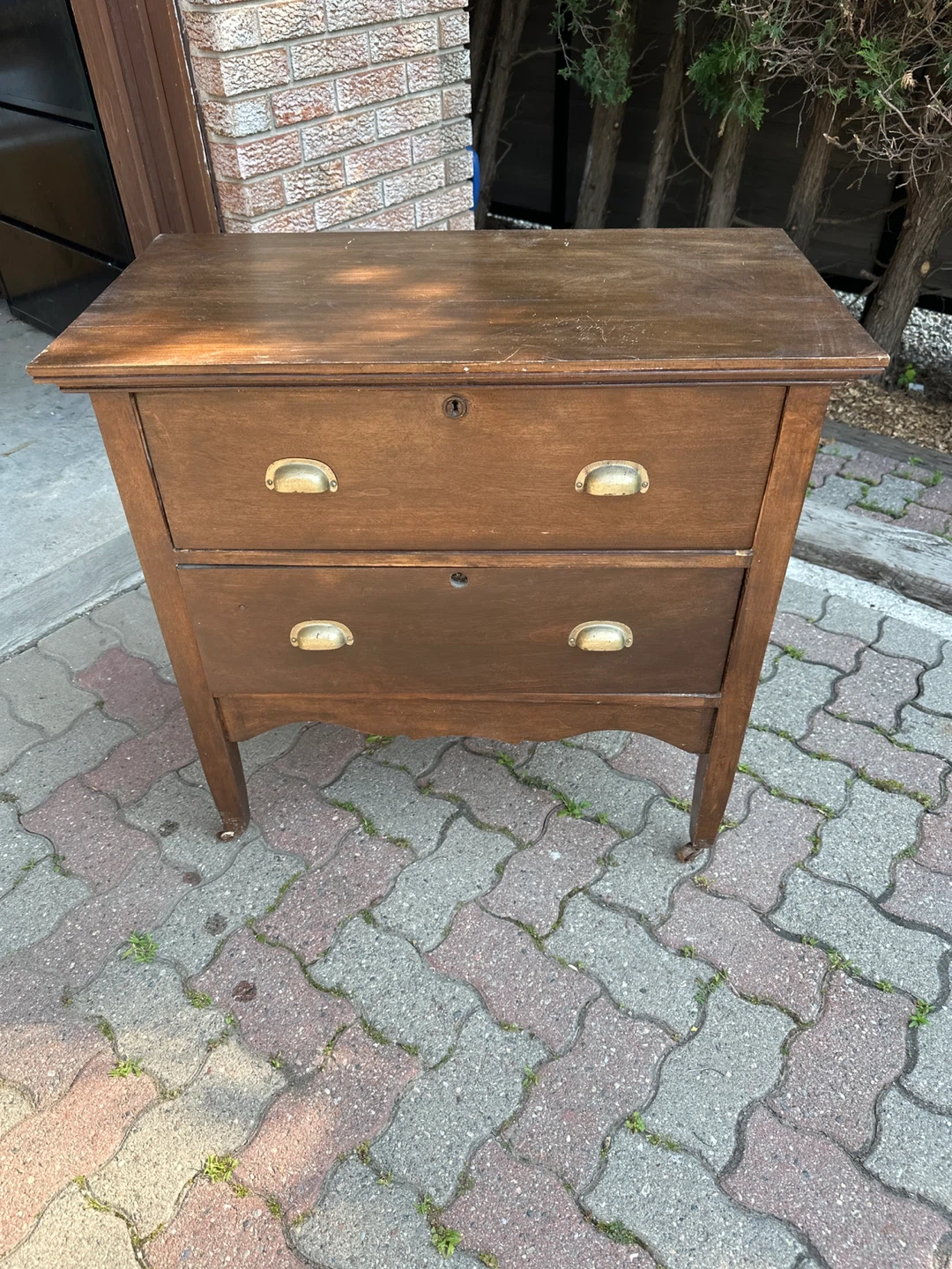 Vintage Wooden Dresser