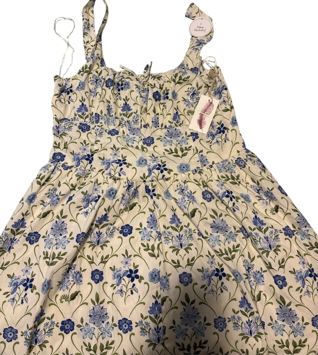 Jessica Simpson Floral Maxi Dress Large - photo 2