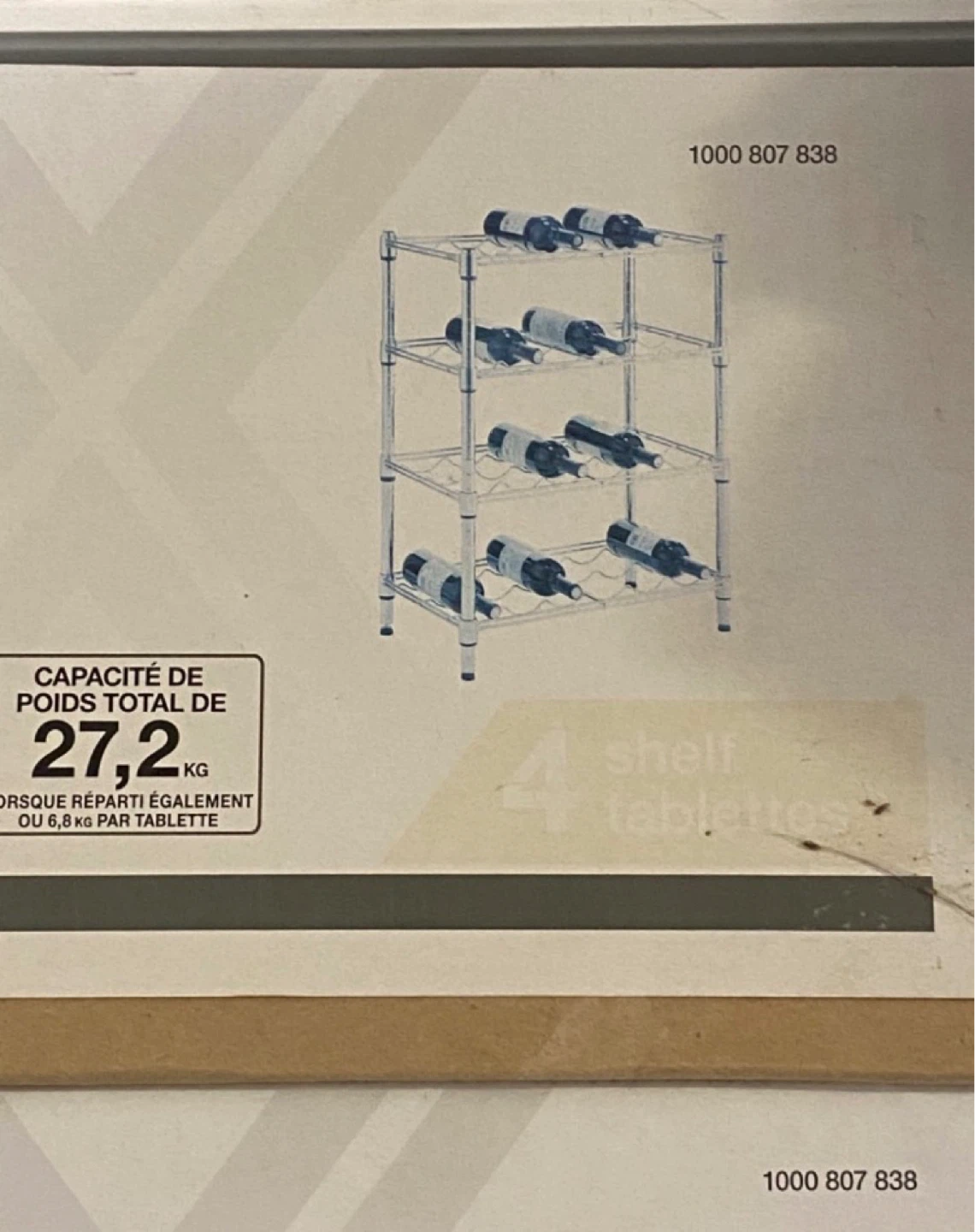 Wine bottle shelves/racks