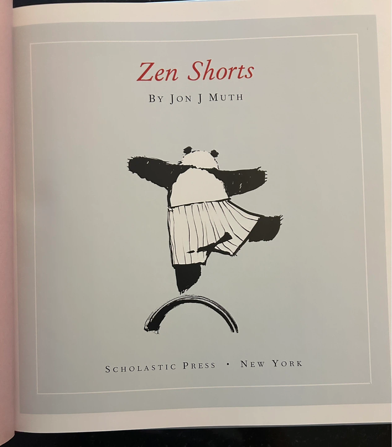 Zen Shorts Children's Book by Jon J Muth - photo 2