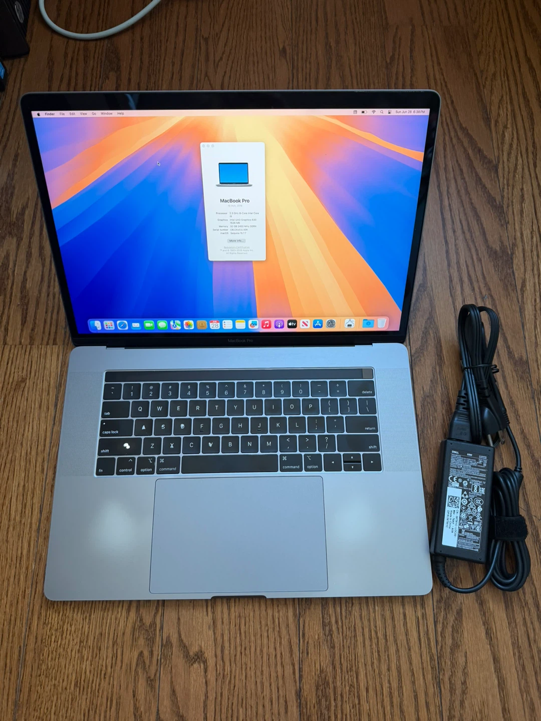 MacBook Pro 15” 2019/32GB RAM/1TB SSD/Fully Functional