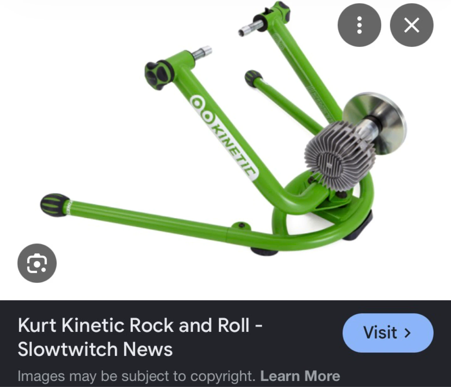 Indoor bike trainer