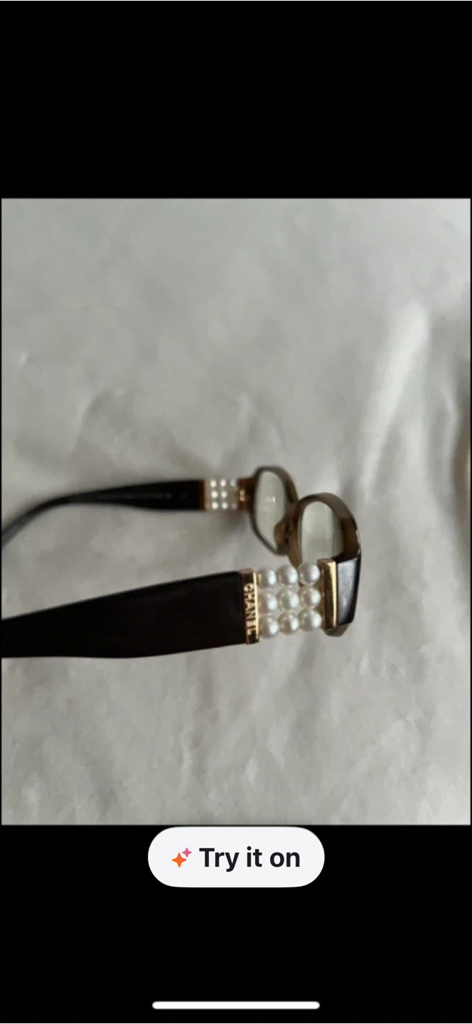 CHANEL Glasses with Pearl Accents - photo 2