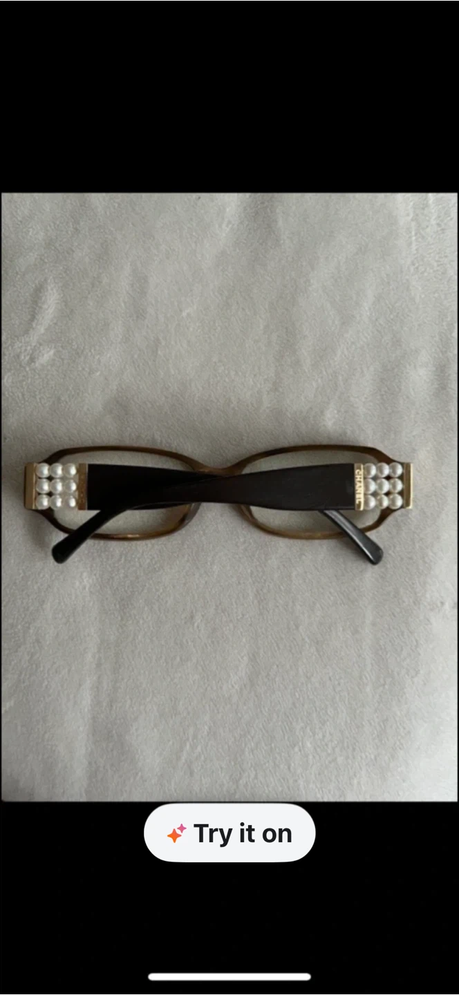 CHANEL Glasses with Pearl Accents - photo 4