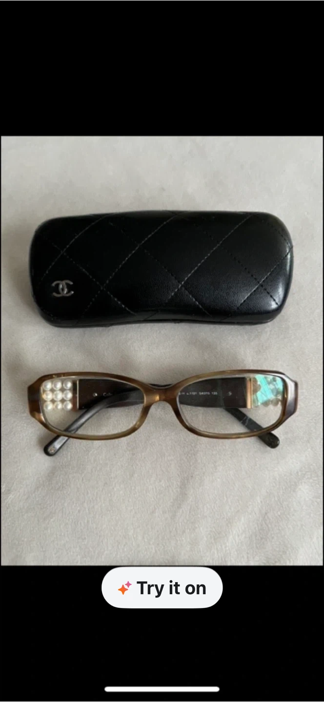 CHANEL Glasses with Pearl Accents - photo 5