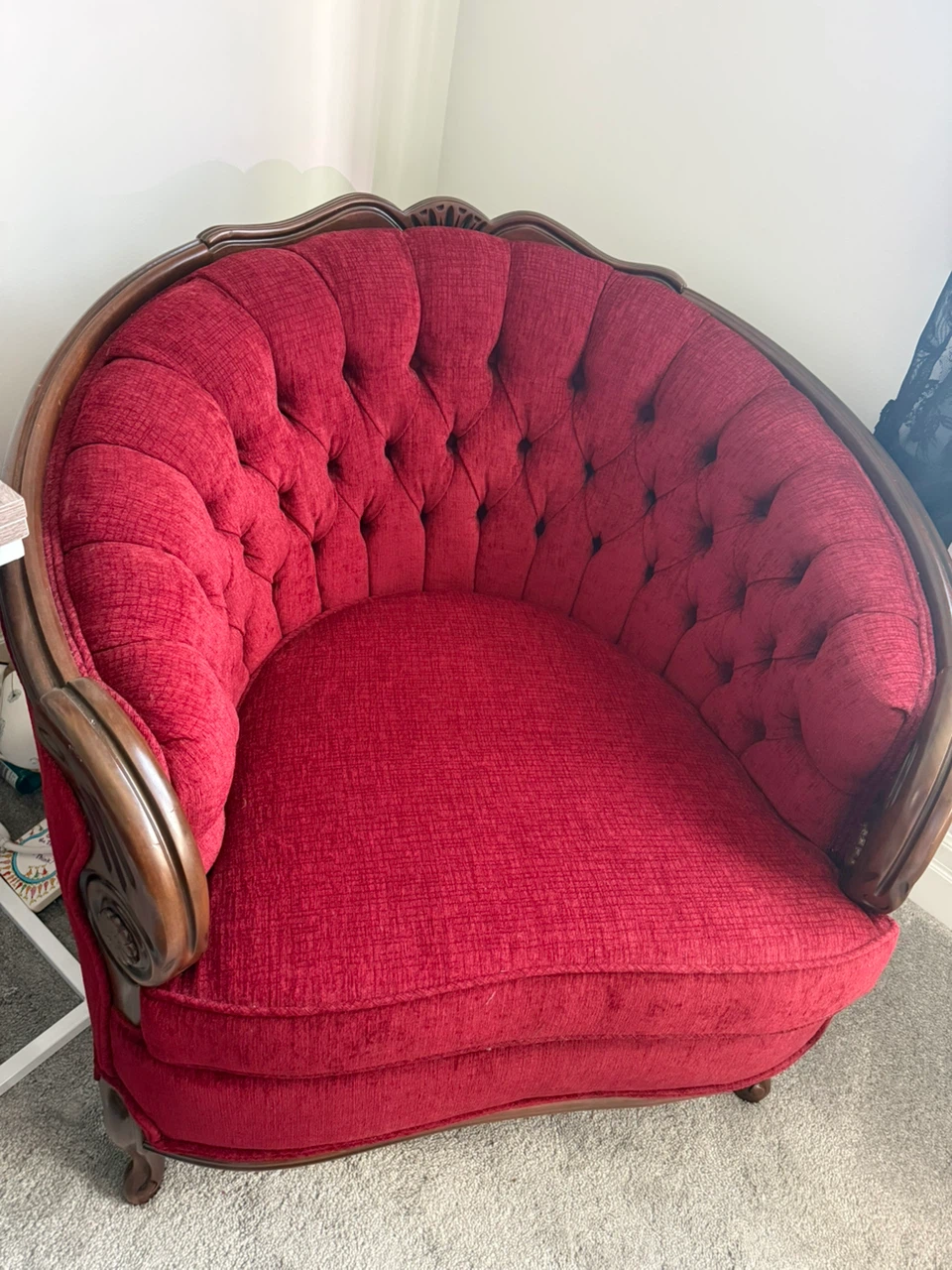 Red Accent Chair