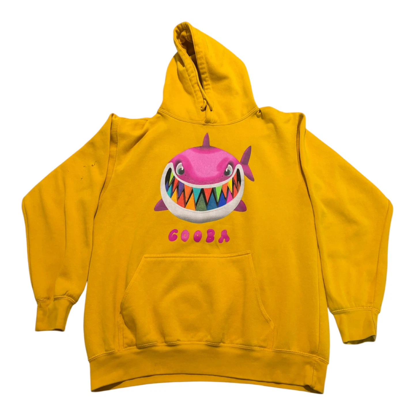 Tekashi 6ix9ine Gooba Hoodie Mens Medium Yellow Official Merch