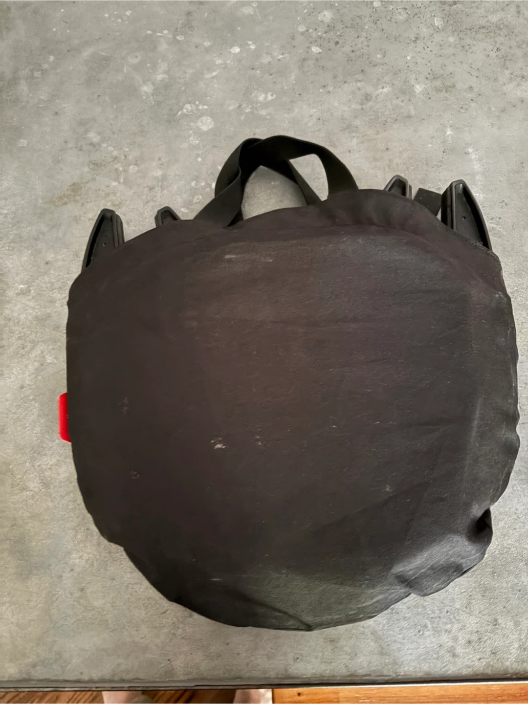 Black fabric table-hanging lobster high chair - photo 3
