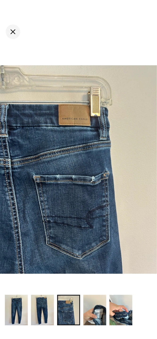 American eagle 0 short skinny jeans - photo 3