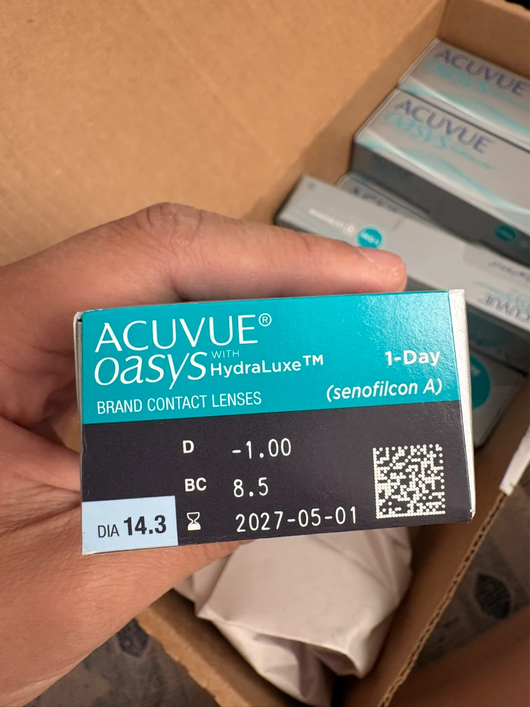 ACUVUE -1.00 Oasys 1-Day Contact Lenses (8 x 30 Pack) - photo 3