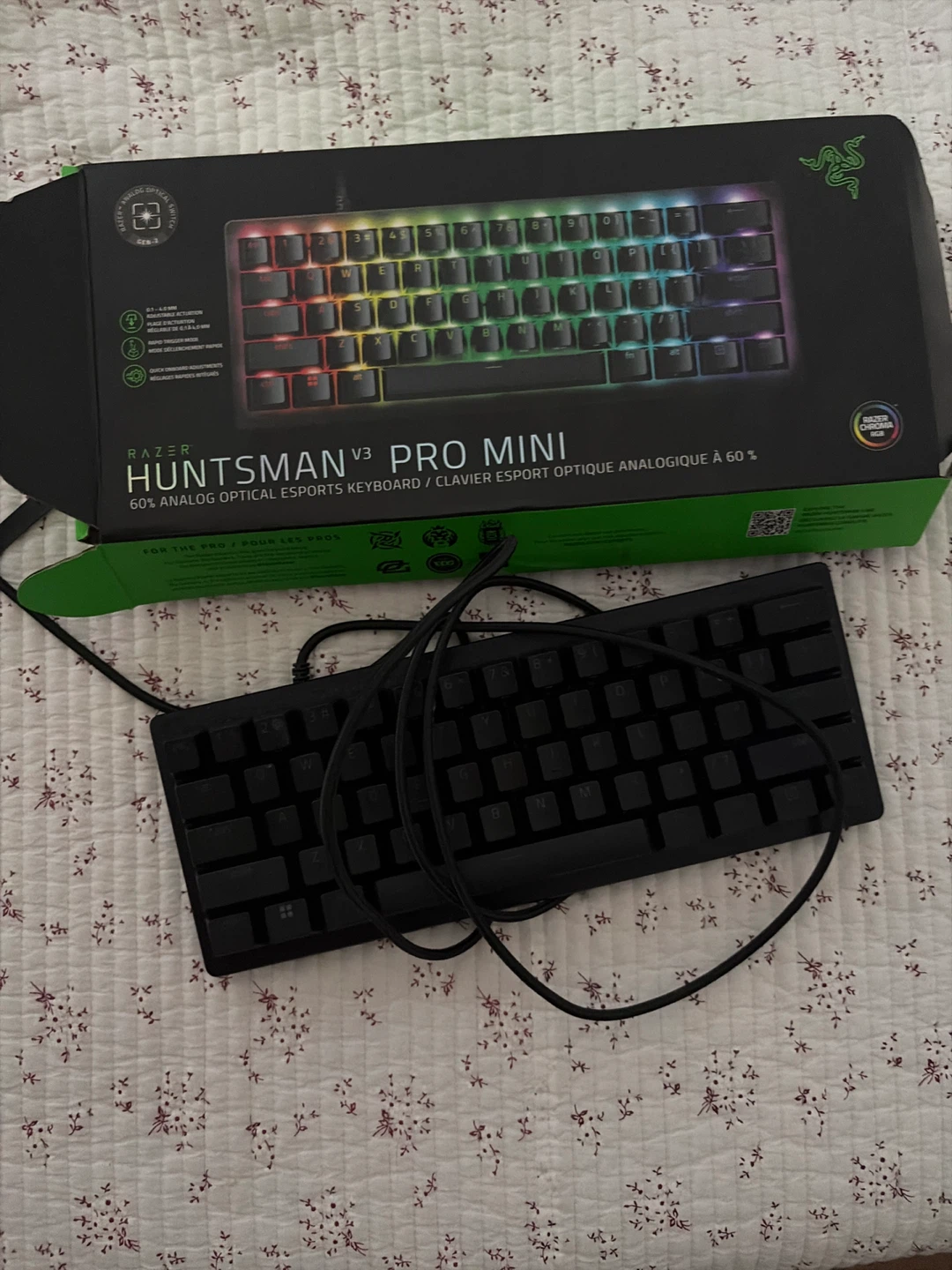 Razer Huntsman V3 60% keyboard