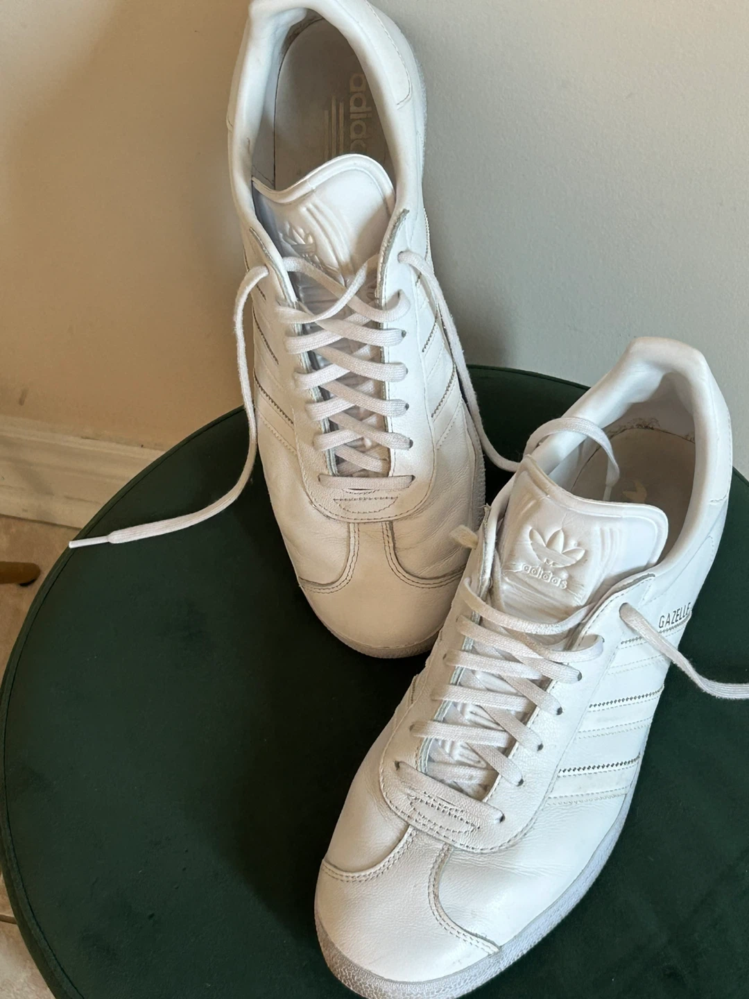 Adidas Gazelle White Sneakers