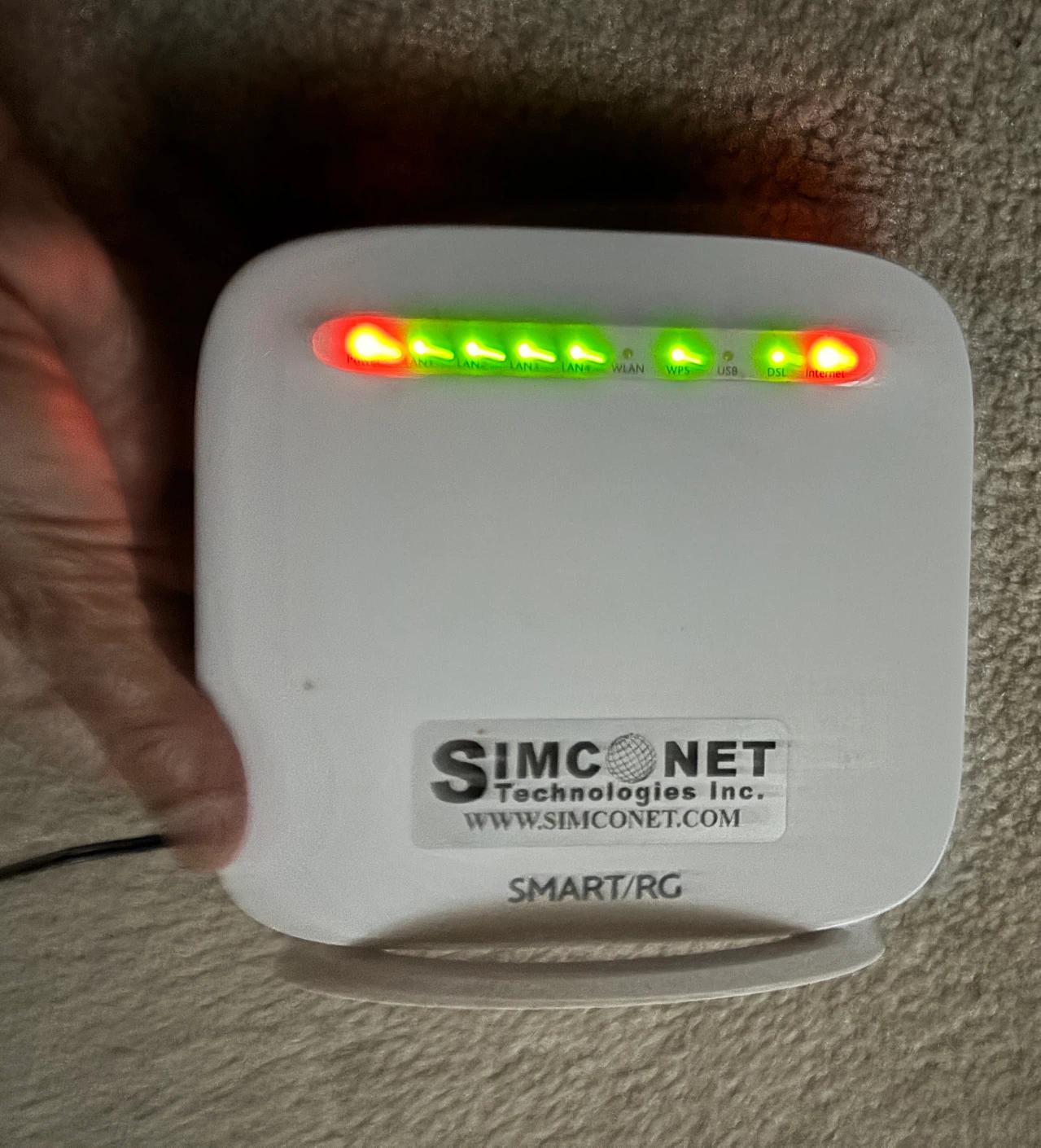 SMART/RG SR505n 802.11n VDSL2 Gateway Router