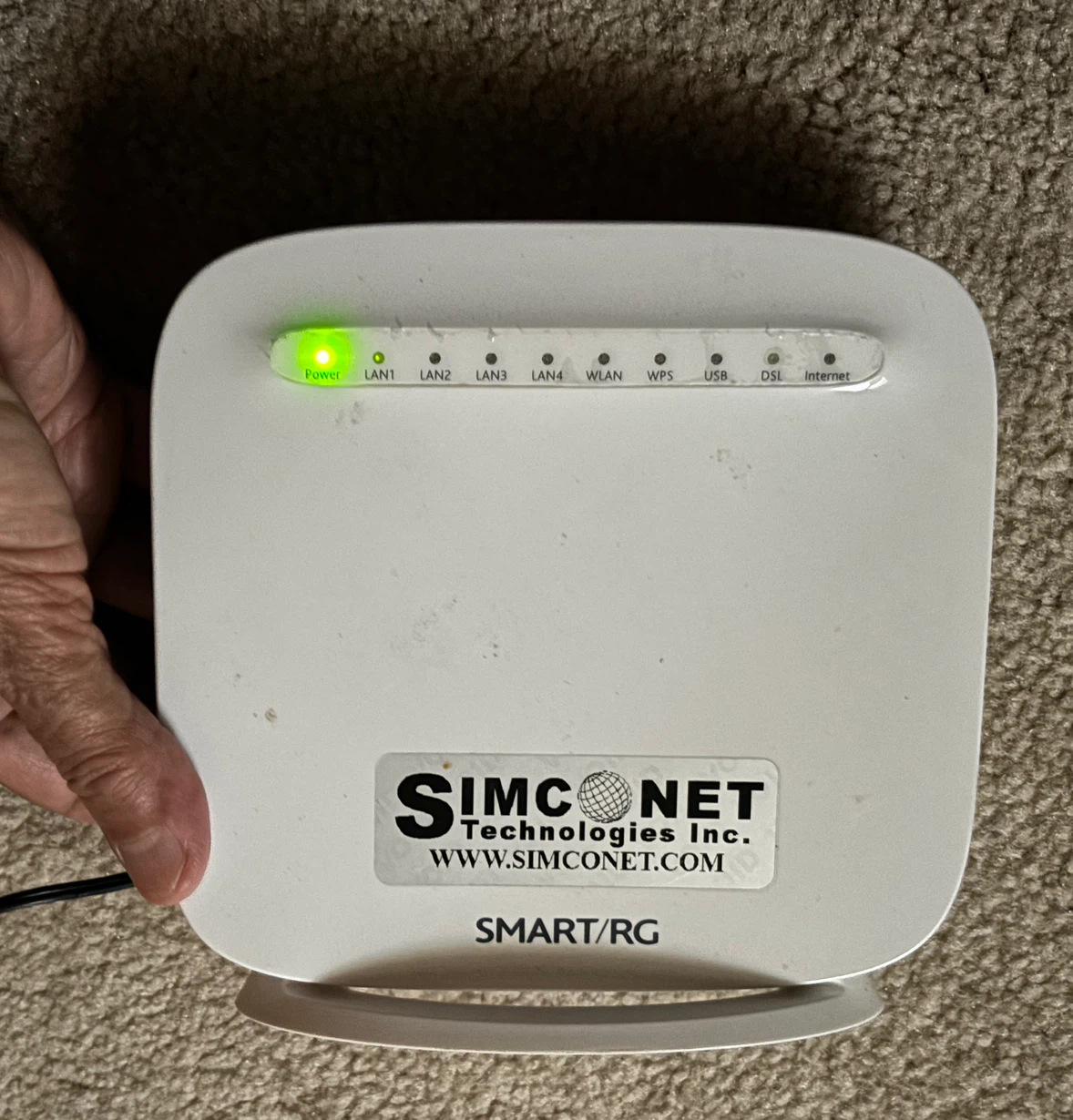 SMART/RG SR505n 802.11n VDSL2 Gateway Router - photo 2