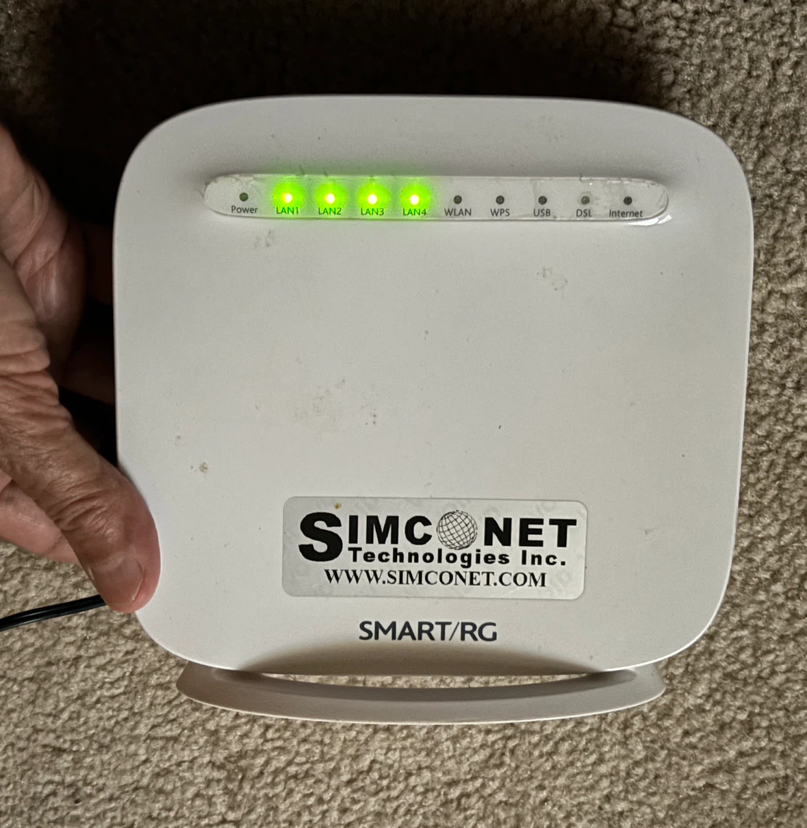 SMART/RG SR505n 802.11n VDSL2 Gateway Router - photo 3