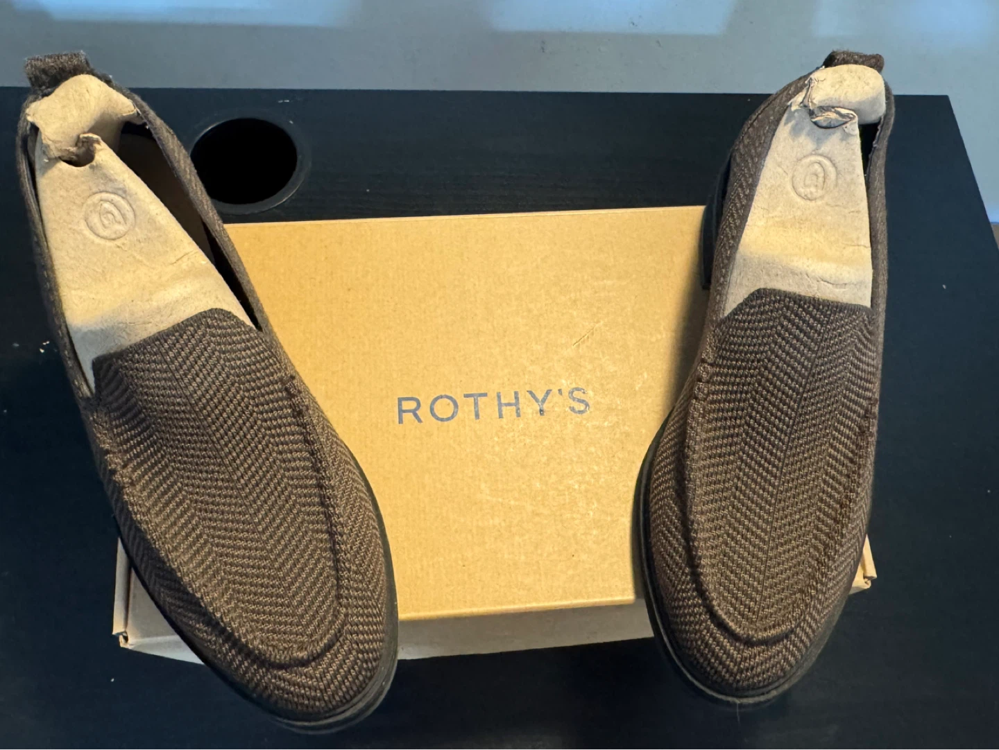 Rothy’s Lug Loafer - Brown Herringbone - photo 2