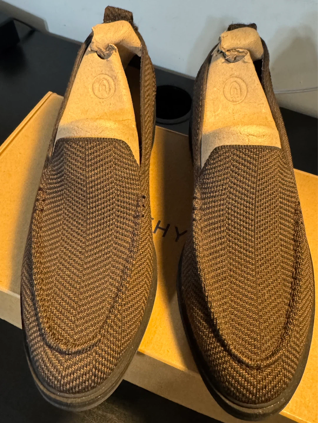 Rothy’s Lug Loafer - Brown Herringbone