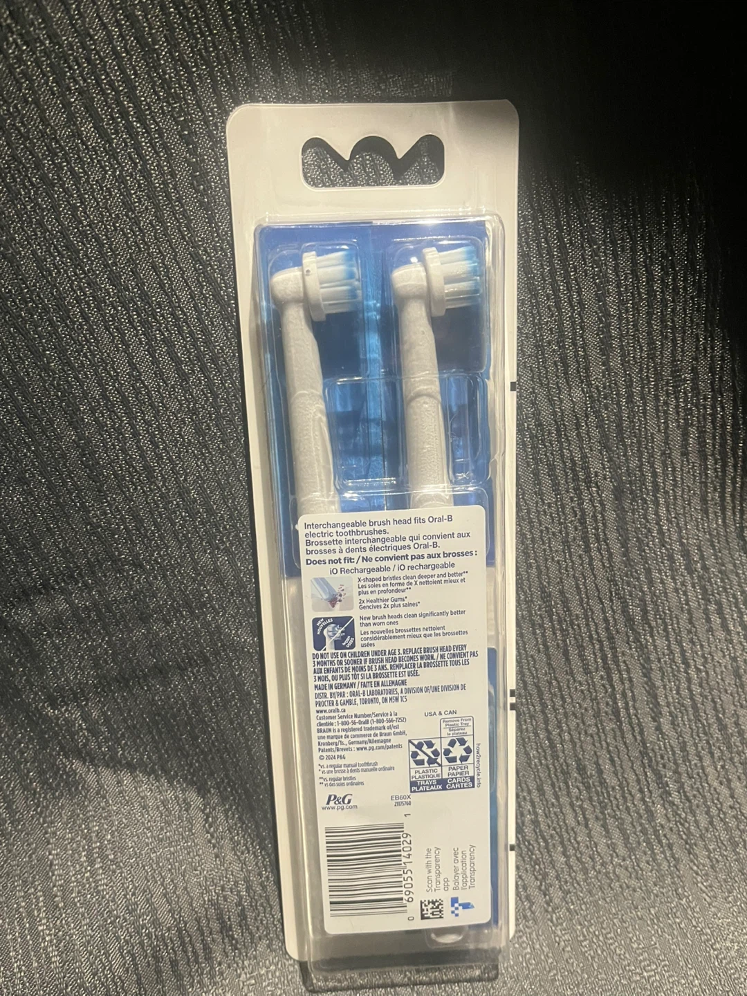 Oral-B Sensitive & Gum Replacement Brush Heads (3 Pack) - photo 2