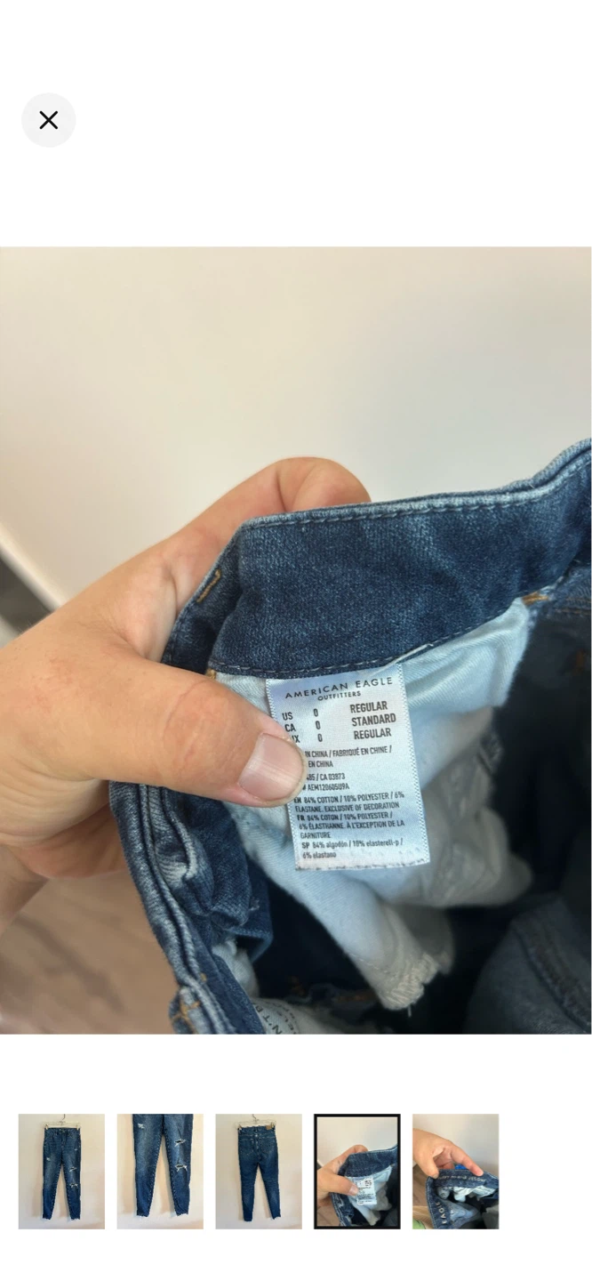 American Eagle Curvy Hi-Rise Jeggings - photo 4