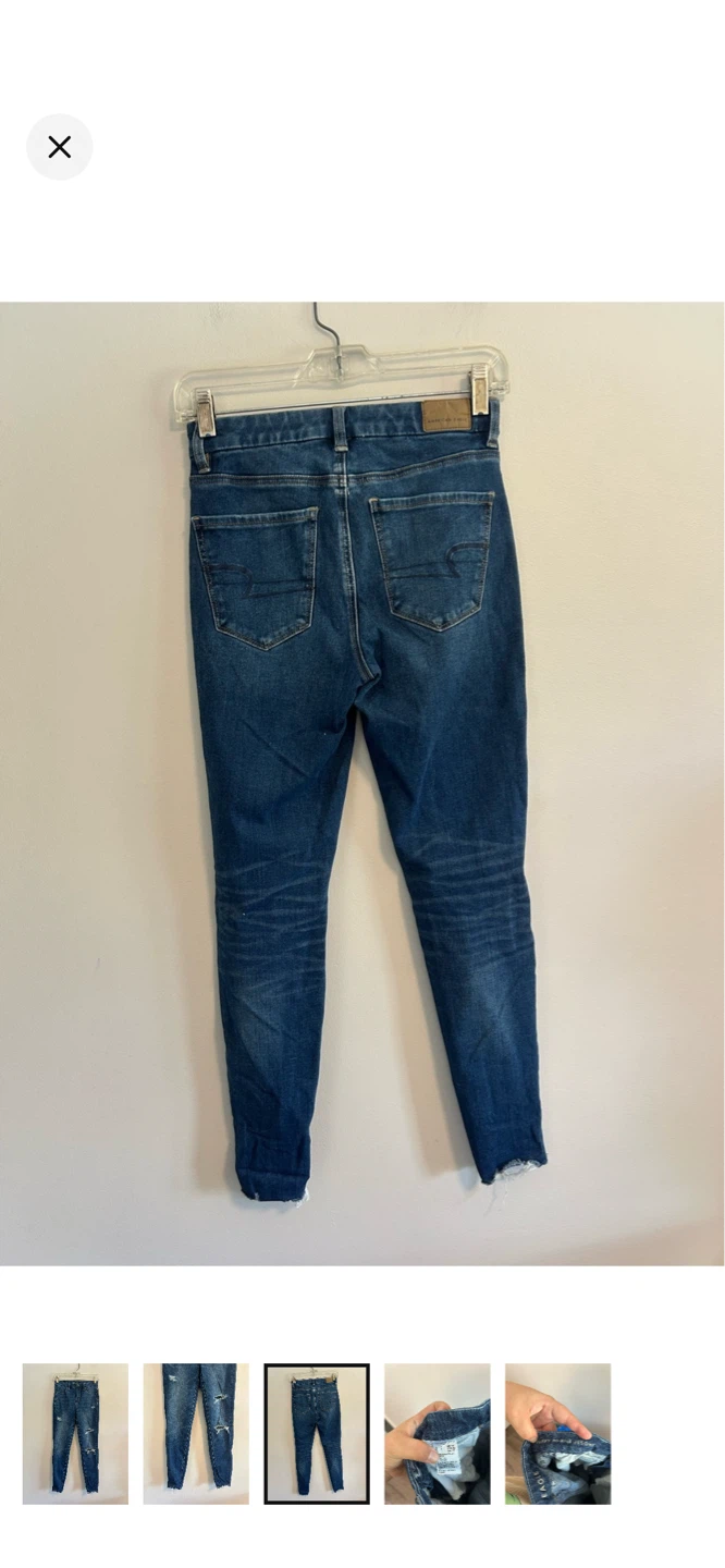 American Eagle Curvy Hi-Rise Jeggings - photo 3