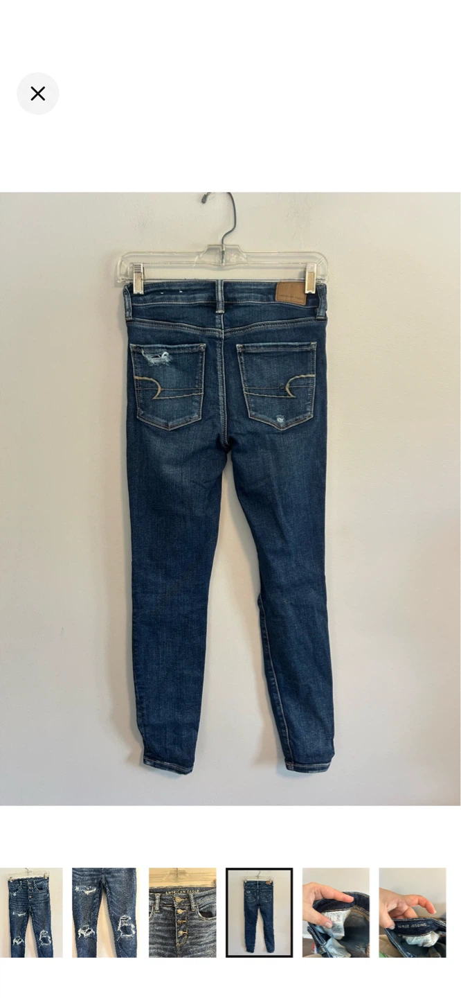 American Eagle Women's Ripped Skinny Jeans - photo 5