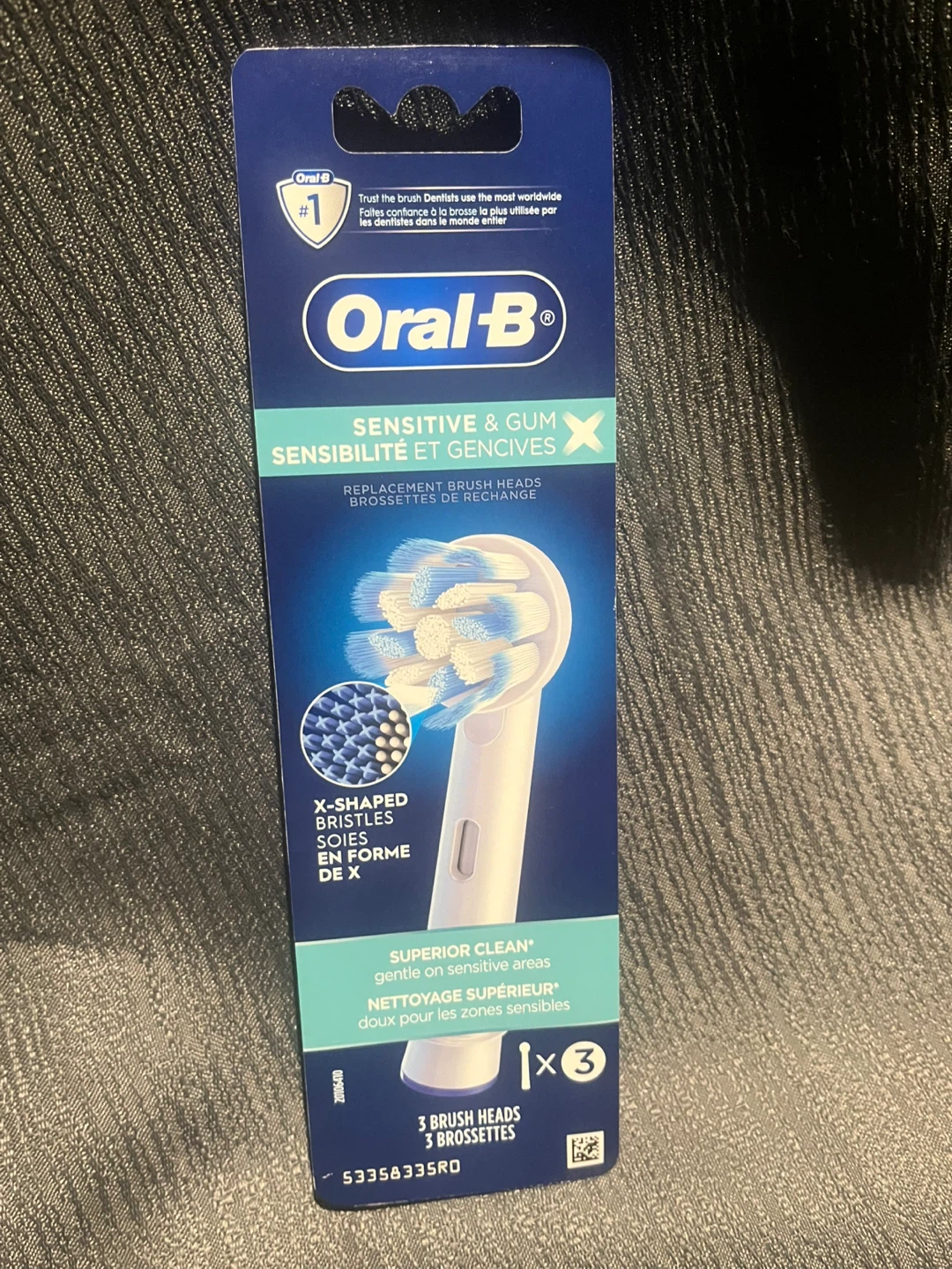 Oral-B Sensitive & Gum Replacement Brush Heads (3 Pack)