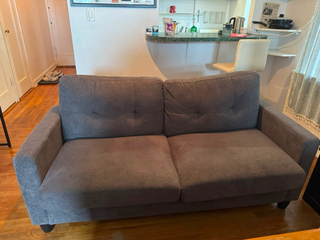 Gray Loveseat – Excellent Condition - photo 2