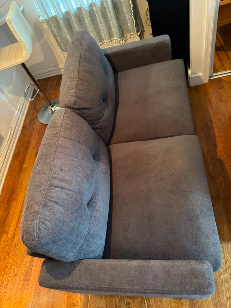 Gray Loveseat – Excellent Condition - photo 3