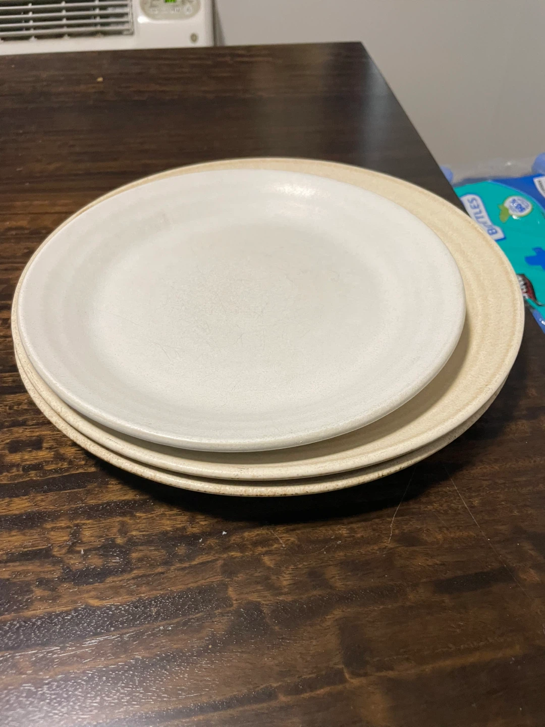Set of 3 Stoneware Plates - photo 2