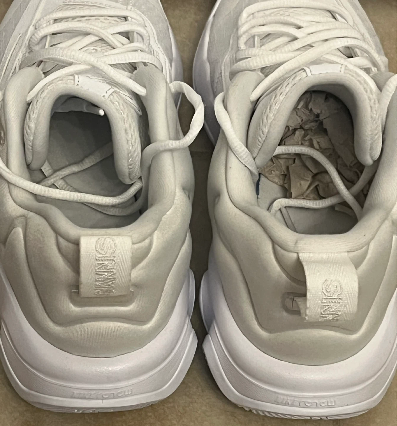 Nike Giannis Immortality 3 Triple White Basketball Shoes - photo 5