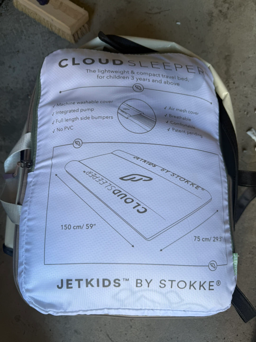 Jetkids by Stokke Cloud Sleeper Travel Bed