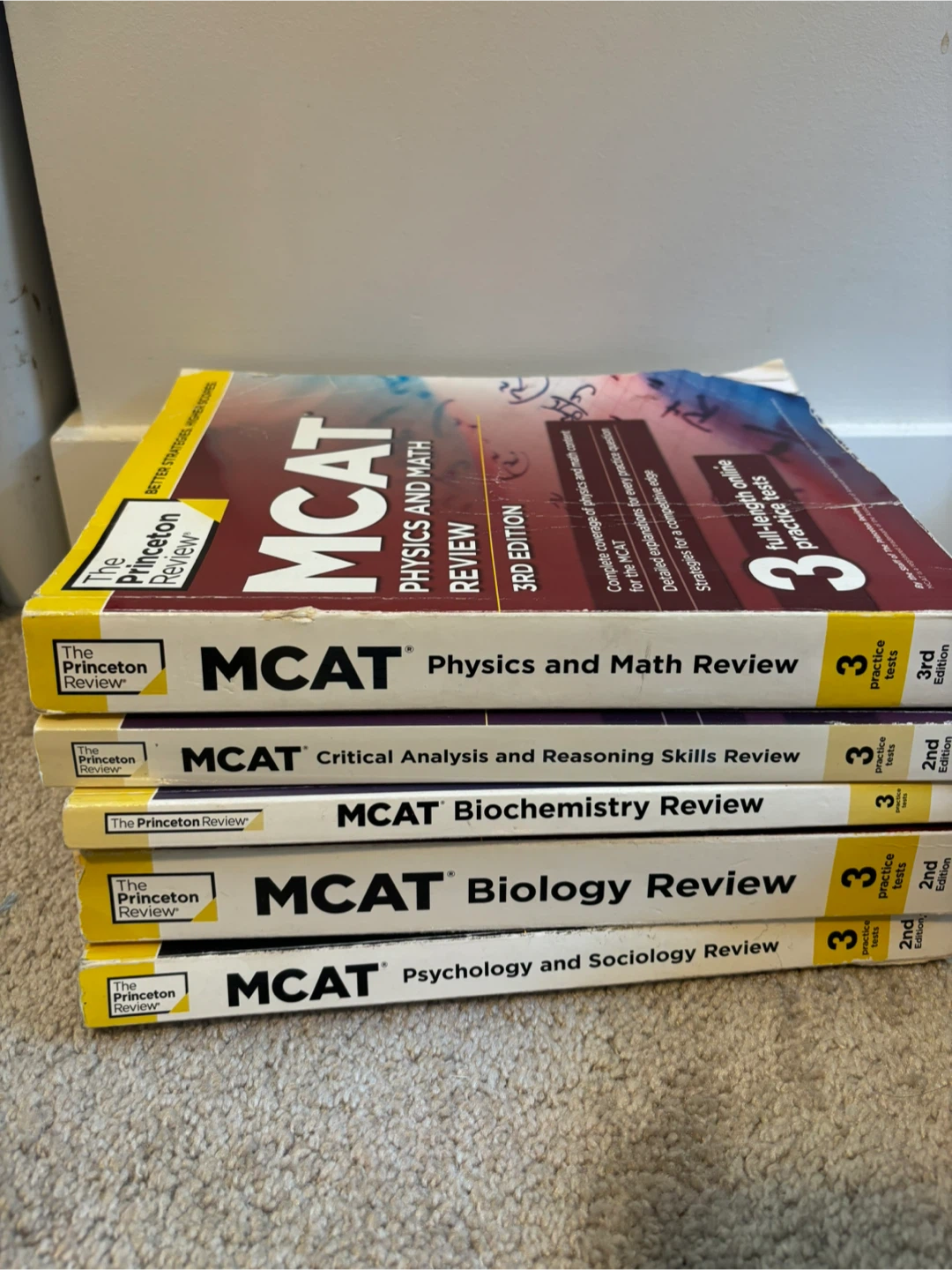 Official MCAT Flashcards and Review Books