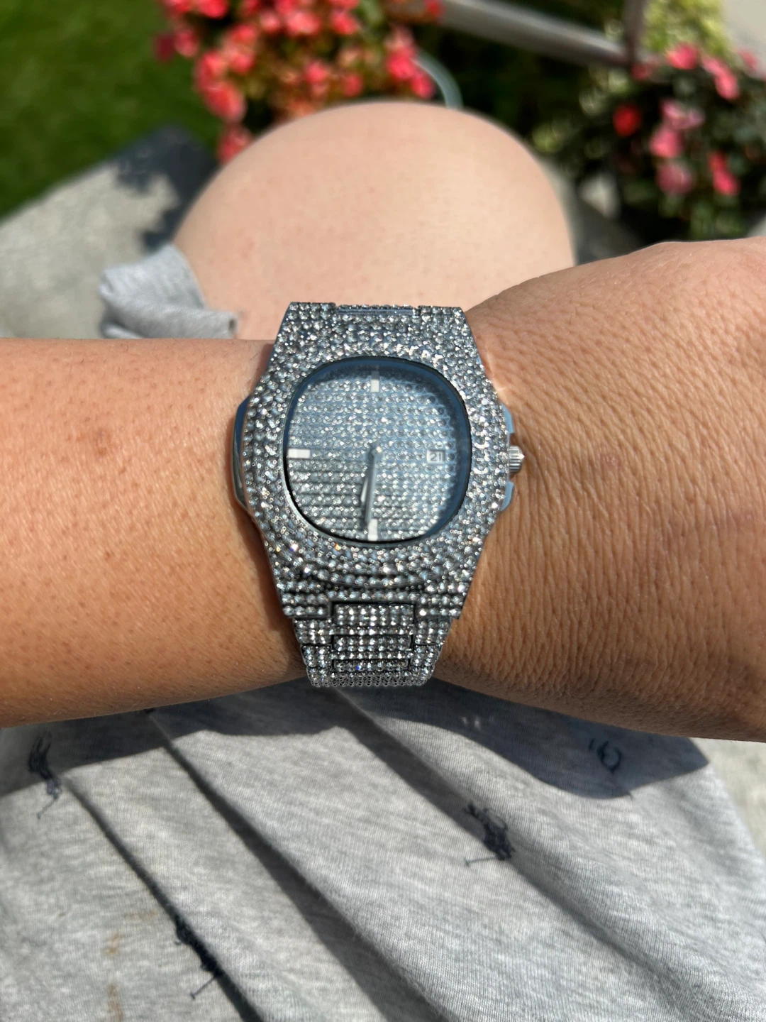 Moissanite watch