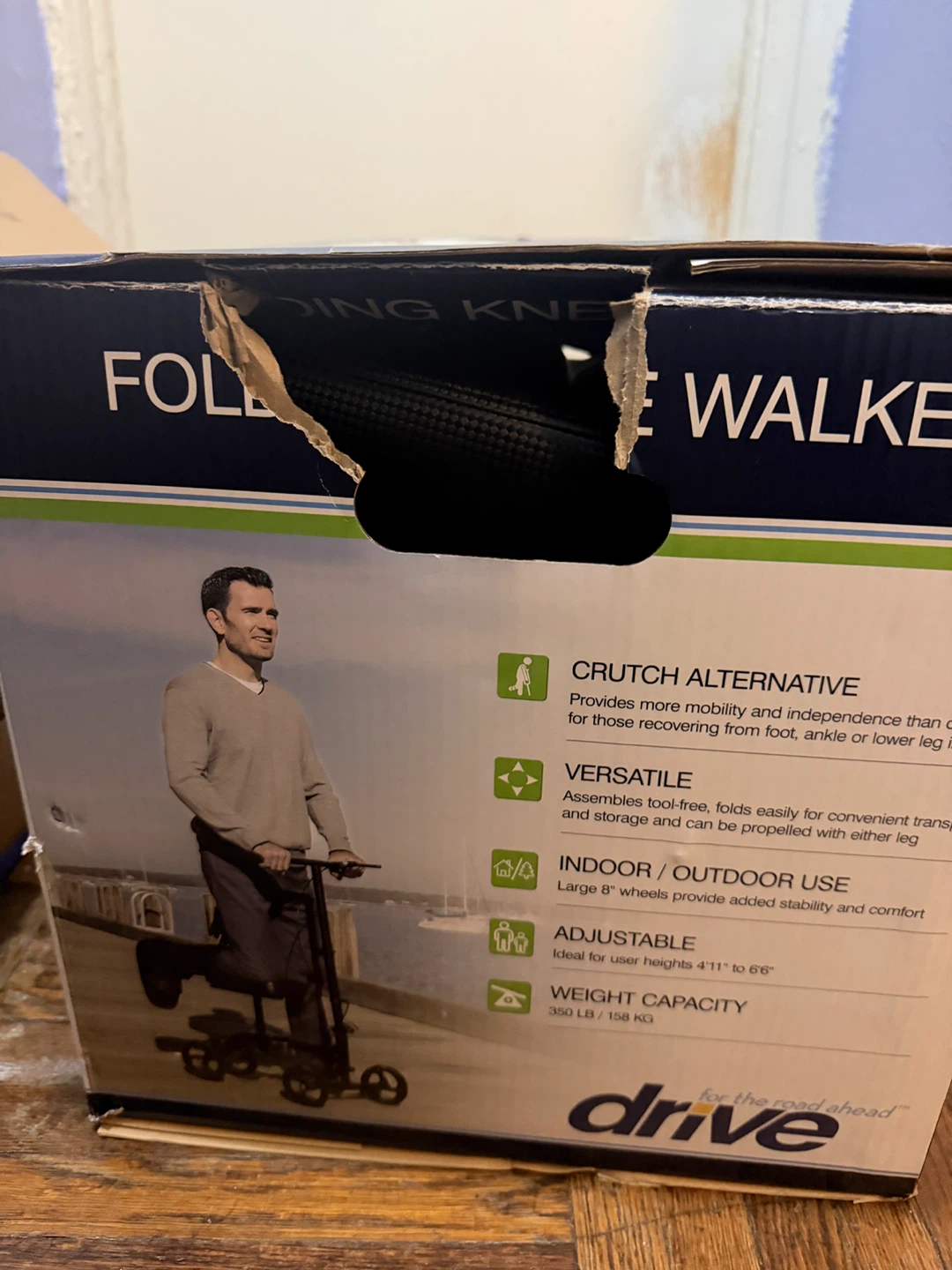 Drive Folding Knee Walker