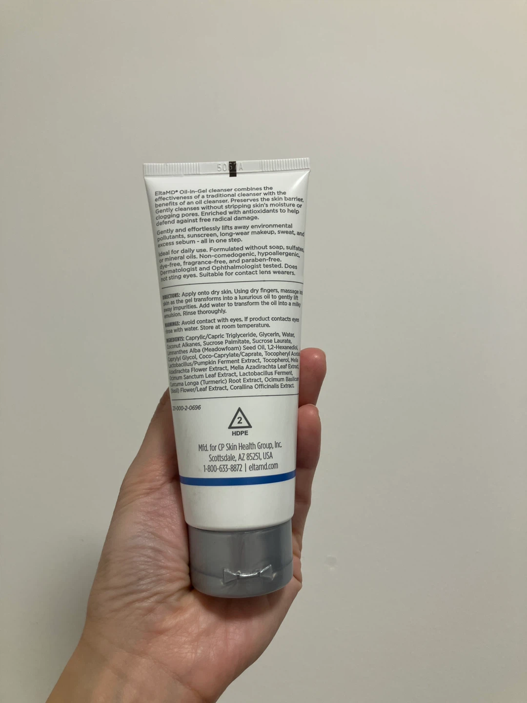 EltaMD Oil-in-Gel Cleanser - 3.4 fl oz - photo 2