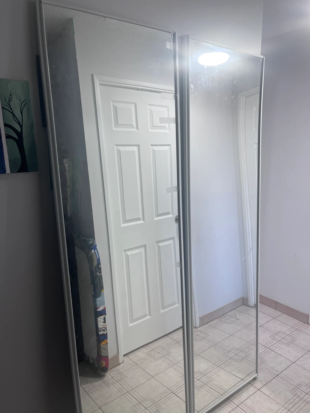 sliding closet door