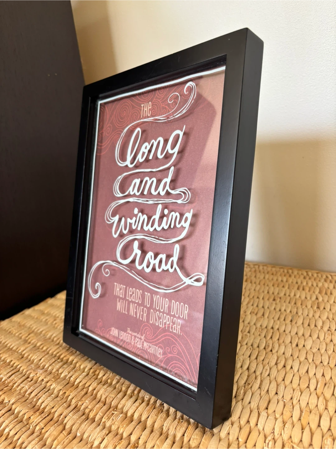 The Long and Winding Road Framed Print - photo 2