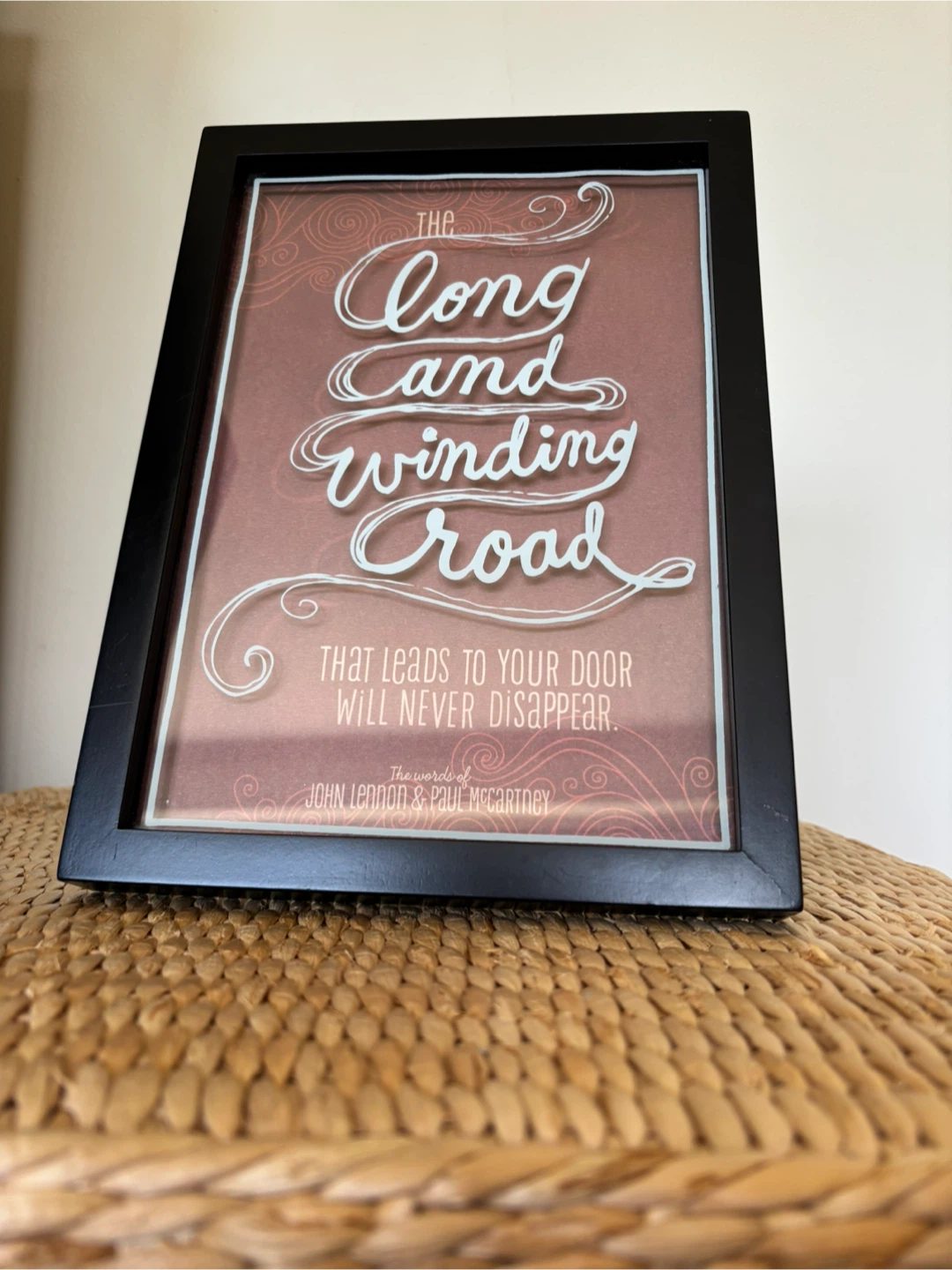 The Long and Winding Road Framed Print - photo 3