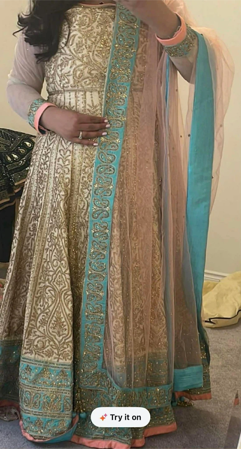 Women's Embroidered Anarkali Dress