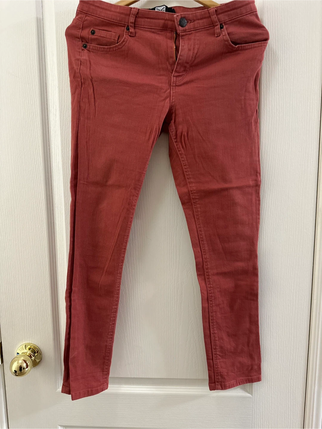Moose Clothing Company Red Skinny Jeans - Size 30 - photo 2