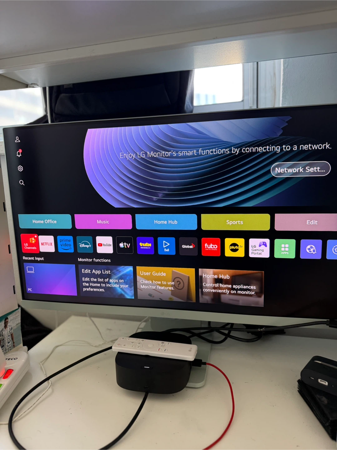 LG 27” Full HD Smart Monitor (27SR50F) with Remote | webOS | IPS