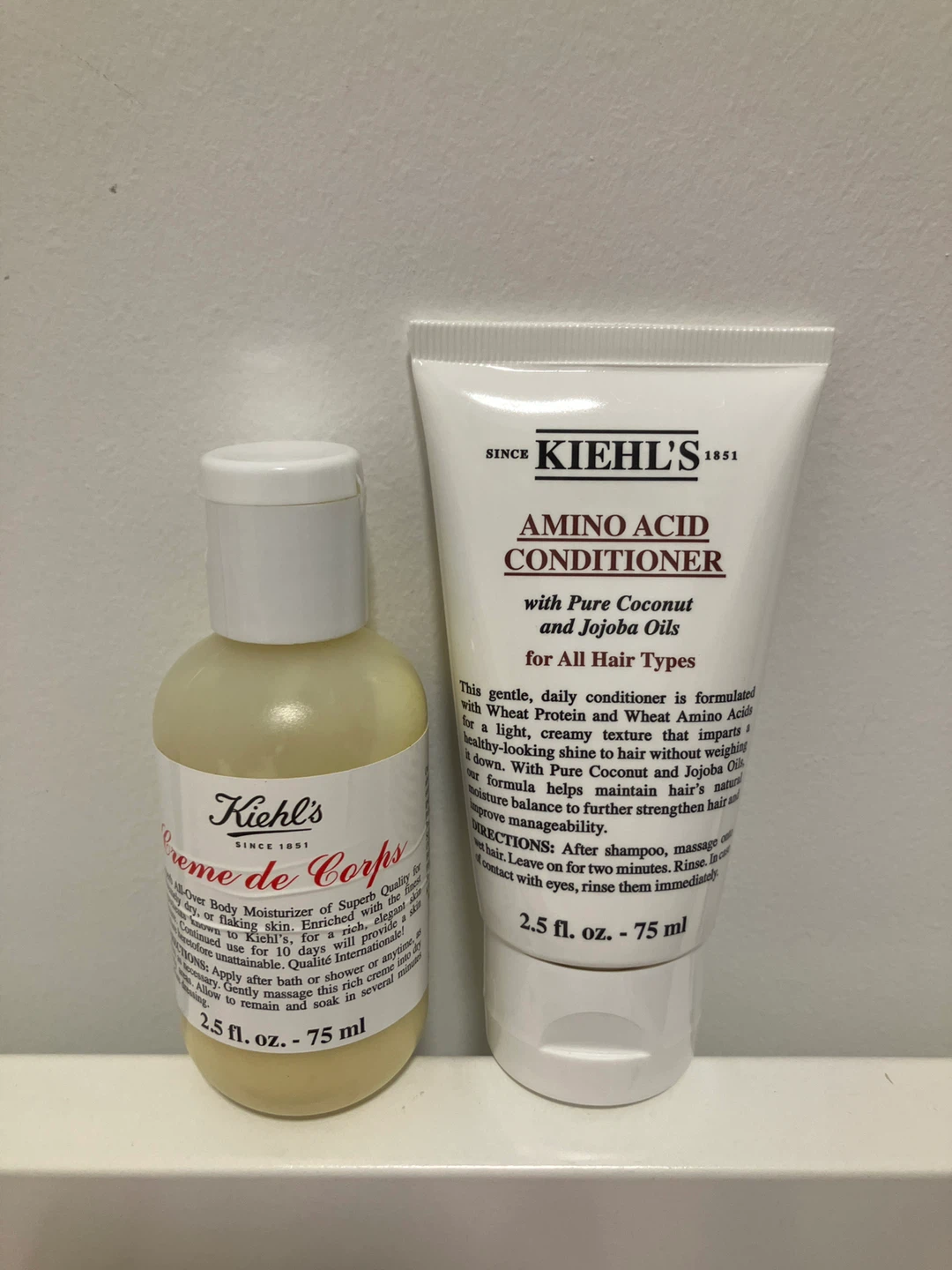 Kiehl's Amino Acid Conditioner & Creme de Corps Set