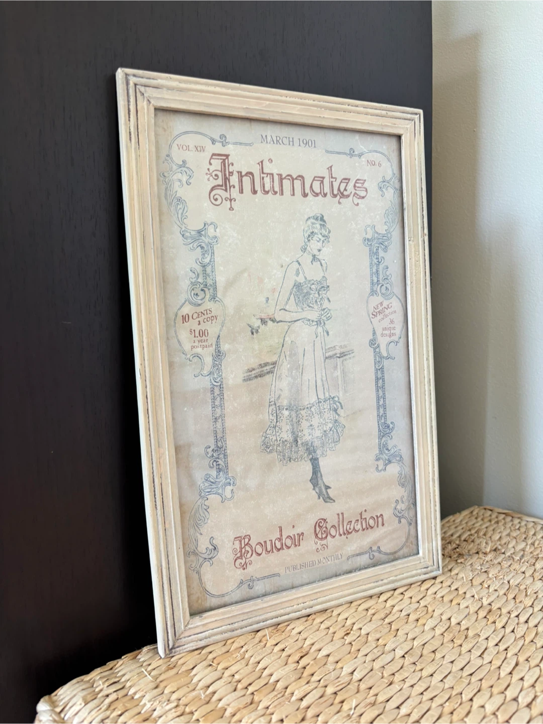 Frames vintage style art print- 1901 Boudoir Collection